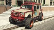 Mesa Merryweather modificada en GTA Online.