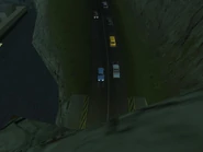 Otra vista, en este caso desde la parte superior del túnel.