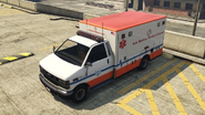 Ambulancia en el Social Club de Rockstar Games del 2019.