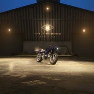 Imagen promocional del Oppressor en el Club de coches de Vinewood en Septiembre de 2023.
