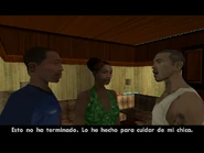 César diciendo que lo hizo por Kendl.