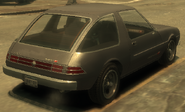 Parte posterior de un Rhapsody en GTA IV: TLAD.