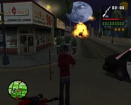 Carl Johnson con 3 estrellas