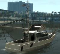 Parte posterior de un Reefer en GTA IV.