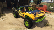 Trophy Truck en el Social Club de Rockstar Games del 2019.