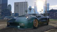 Imagen cinemática del Infernus Classic en el Social Club de Rockstar Games del 2019.