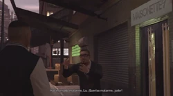 Tony quejándose de la traición.