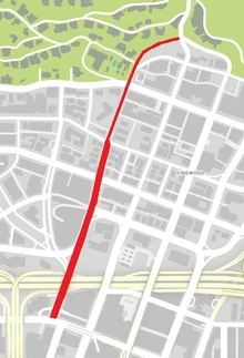 Mapa del recorrido.