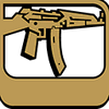 Icono del AK-47 en la versión móvil de Grand Theft Auto III.