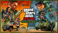 Artwork de GTA Online: San Andreas Mercenaries.