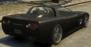 Parte posterior de un Coquette en Grand Theft Auto IV