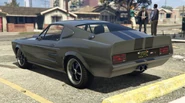 Parte trasera del Ellie modificado como el carro de la película.