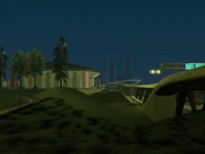 Vista Panorámica de San Fierro, desde el sur.