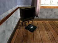 La consola de la casa de CJ.