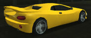 Parte posterior de un Infernus en Grand Theft Auto: Liberty City Stories.