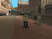 Aquí también se puede encontrar traficantes como se muestra en la imagen.