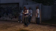 Unos Ballas en GTA V