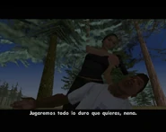 Carl prometiendo cosas a Catalina.