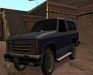 Otra Rancher modificada en Grand Theft Auto: San Andreas.