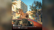 Grand Theft Auto VI Trailer 1 Vídeo de mujer arriba del coche