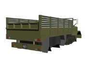 Render trasero del Army Truck