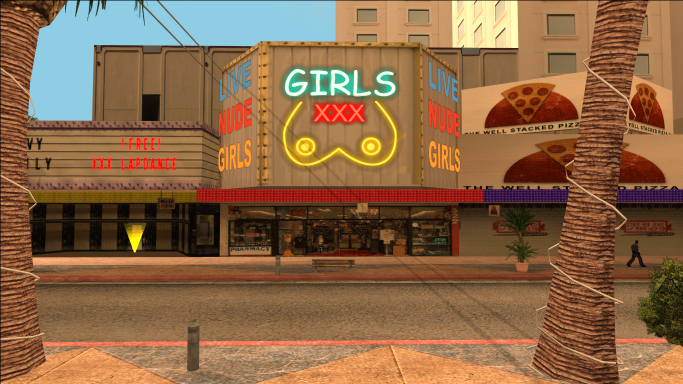 GTA San Andreas - Cadê o Game - Clubes de Striptease