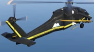Parte trasera del Annihilator en GTA Online.