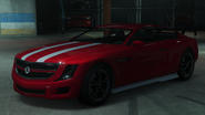 Alpha de color único con matrícula L0NG80Y en GTA Online: Importaciones/Exportaciones.