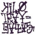 Graffiti de los Kilo Tray Ballas.