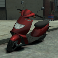 Faggio de GTA IV.