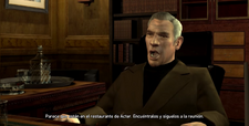 Jimmy hablando del restaurante de Acter.