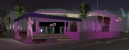 El Club Malibú en Grand Theft Auto Vice City.