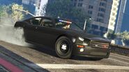 Imagen oficial de un FIB Buffalo en el Social Club de Rockstar Games del 2019 (GTA V).