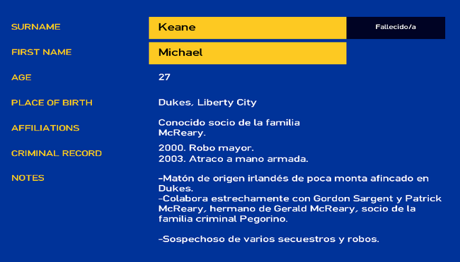 FichaMichaelKeane