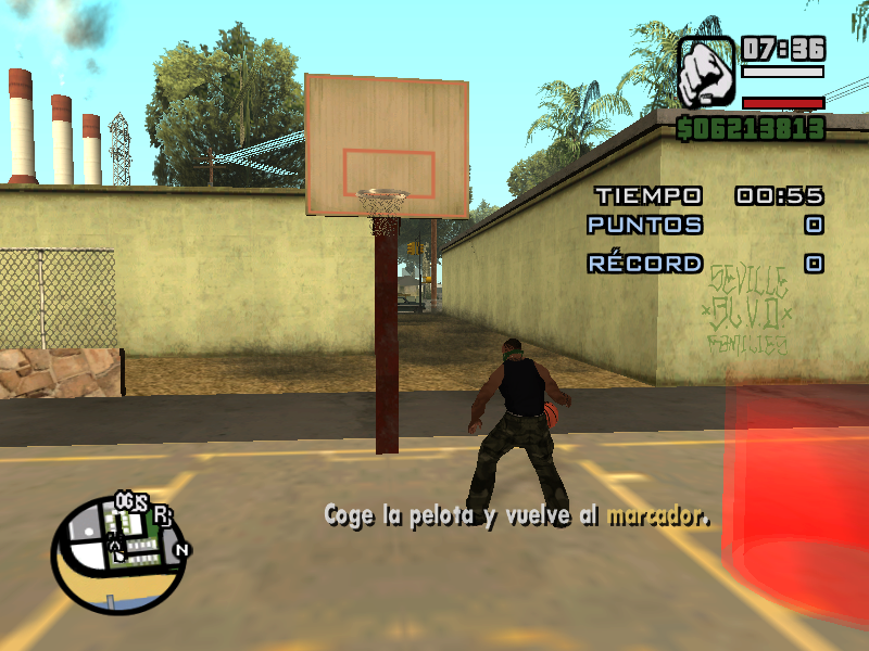 Descubrir 83+ imagen como jugar basquetbol en gta san andreas