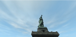 La Estatua de la Libertad en GTA IV sostiene el mayor aviso para Niko Bellic  de que no se acerque a Liberty City