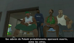 Kendl diciendo que Pulaski debía haber caido