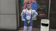 El cosplay de Furia Impotente en Vinewood Oeste.