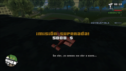 GTA SAN ANDREAS - #MISSÃO = LINHA DE SUPRIMENTOS 