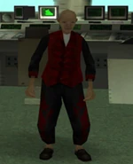 El Cabeza de serpiente, líder de los Da Nang Boys.