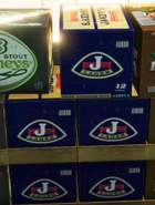 Cajas de Jakey's Lager.