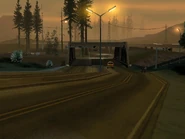 AutovíaLS23.jpg (137 kB) El puente que va a hacia Flint County, doblando a la derecha, desde la autovía.