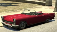 Un Peyote descapotable en GTA IV.
