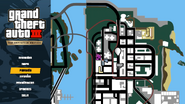 Menú de pausa de Grand Theft Auto III (The Definitive Edition).