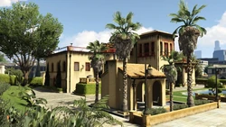 Una mansión sobre Sam Austin Drive.