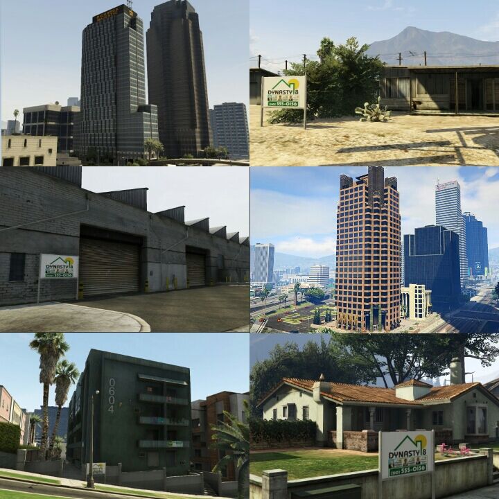 Estas son las localizaciones reales de GTA V - Grand Theft Auto V - 3DJuegos