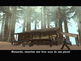 La cabaña del testigo.