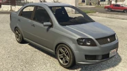 Un automóvil estilo coche en GTA V.