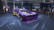 El Drift Tampa que fue puesto como premio del podio en la Ruleta de la Fortuna en la Semana I-Wagen.