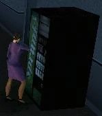 Una ejecutiva "comprando" Sprunk.